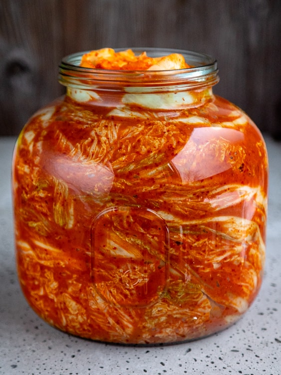 Klasyczne kimchi z kapusty pekińskiej